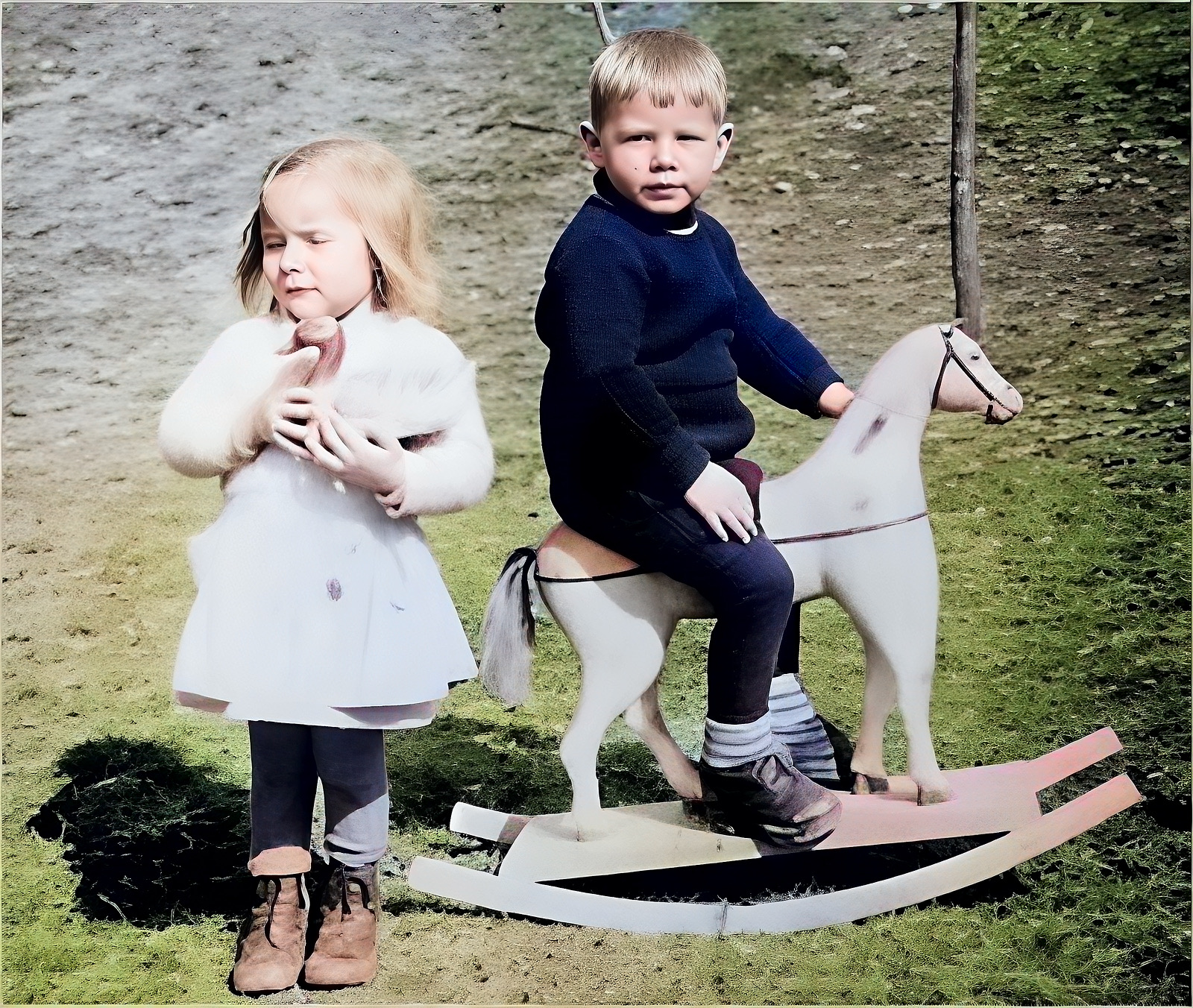 Jean-Jean  et Solange en couleurs